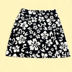 Y2K Hawaiian Print Skirt